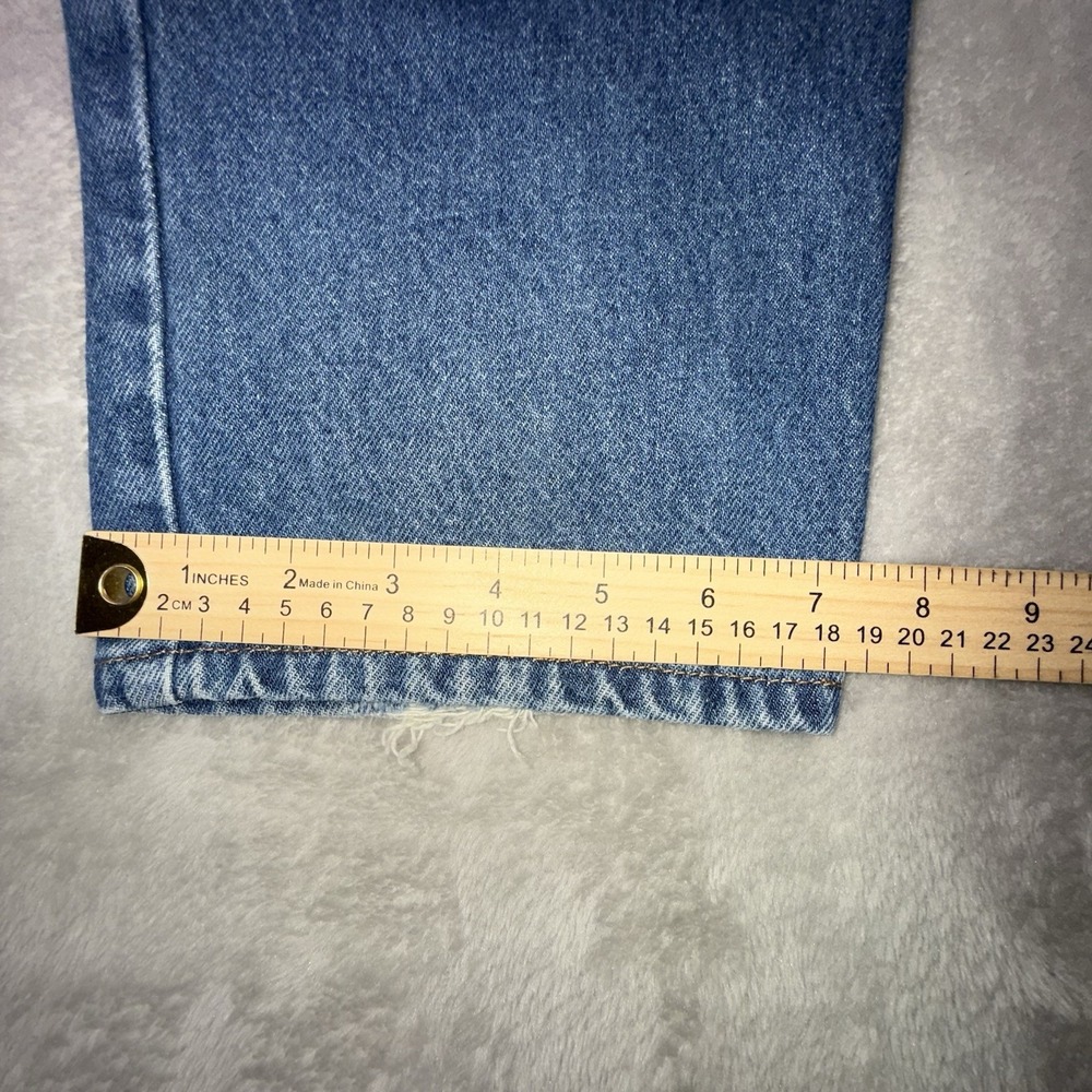 LL Bean Jeans Mens 32x31 Blue Classic Fit Denim Straight Leg 100% Cotton Pants - Picture 7 of 13